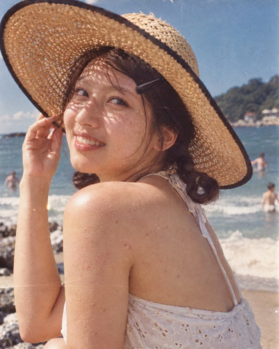 Social Media Post - Vintage Beach Portrait