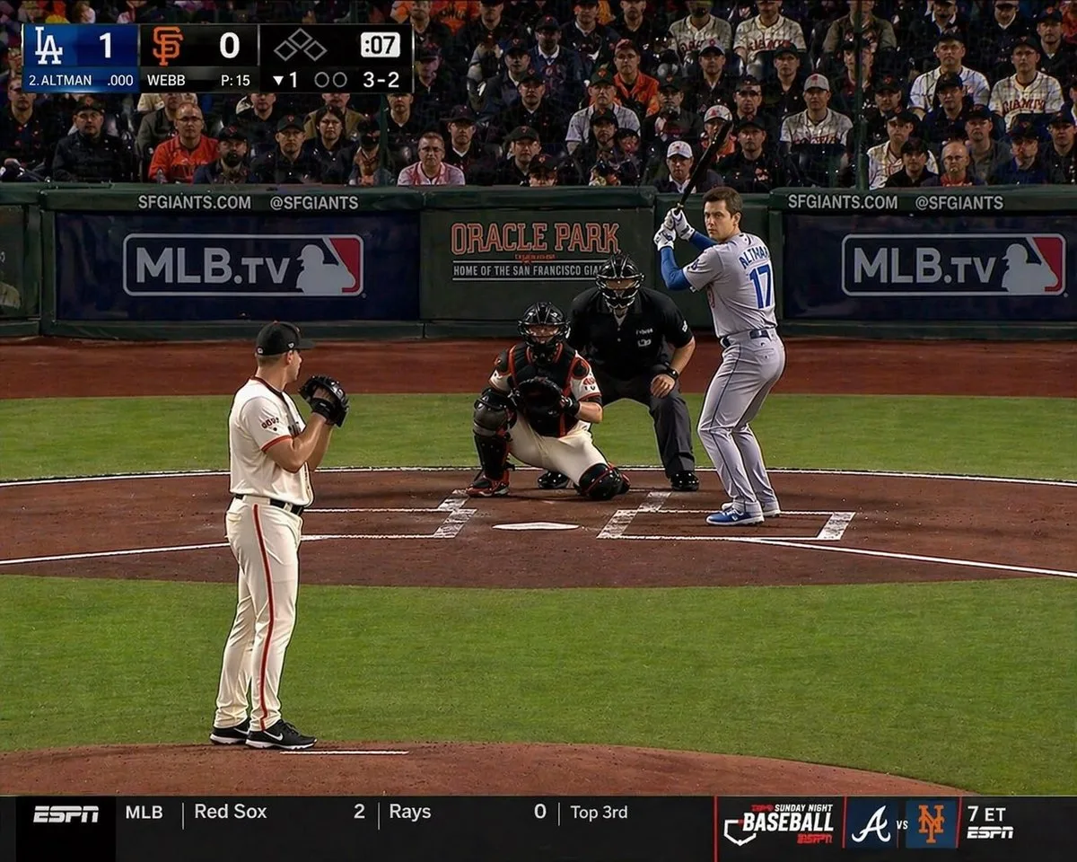 Sam Altman holding a baseball bat in a game setting