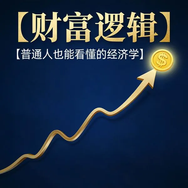 Golden chart curve with glowing coin icon on blue background